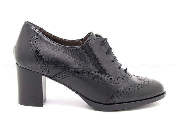 Melluso scarpe francesine donna nero